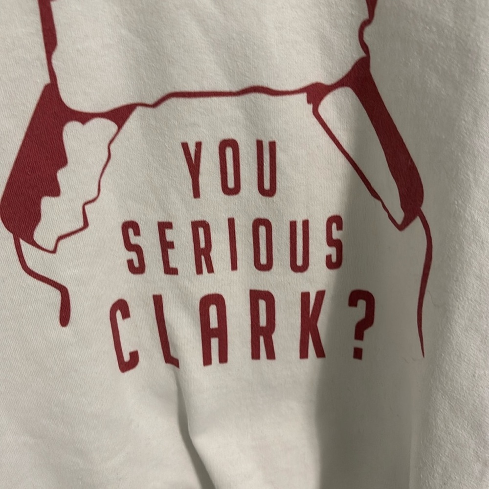 You serious Clark? Christmas sweatshirt